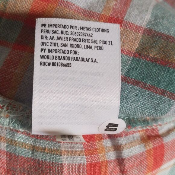 5/$55 American Eagle Outfitters NWT oversized button down plaid blouse S - Picture 11 of 12